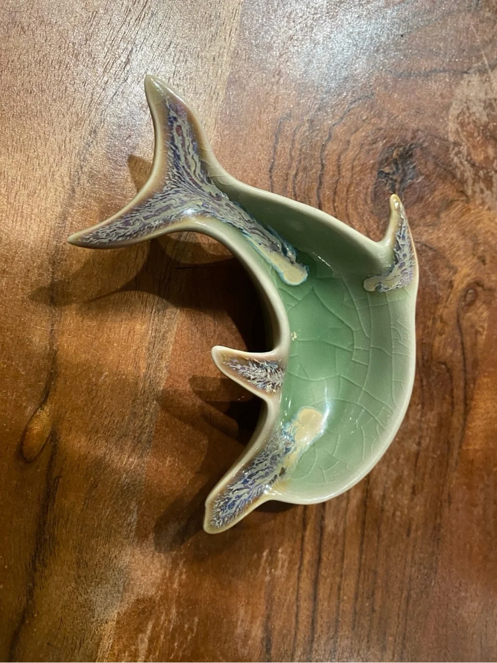 Handmade decorative dolphin